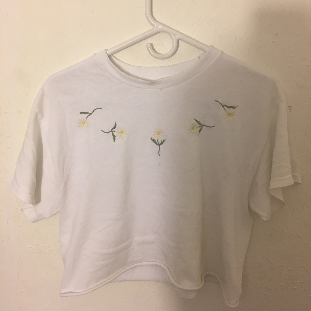 A Brandy Melville or J. Galt white tee